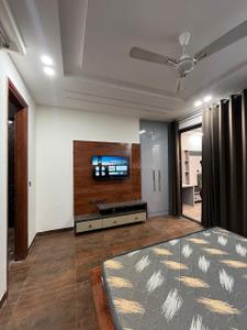 Bedroom Image of 550 Sq.ft 1 BHK Builder Floor for rent in Sector 52 Gurgaon for Rs. 42000