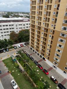 Balcony Image of 892 Sq.ft 3 BHK Apartment / Flat for sale in Urbanrise Revolution One, Padur Chennai for Rs. 7000000