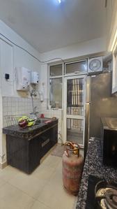 Kitchen Image of 1400 Sq.ft 3 BHK Apartment / Flat for rent in Paarth Aadyant, Ahmamau Lucknow for Rs. 36000