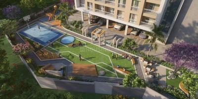 Image of 1050 Sq.ft 2 BHK Apartment / Flat for sale in Lotus Urban Hills Phase 1, Shilphata, Thane for Rs. 6000000