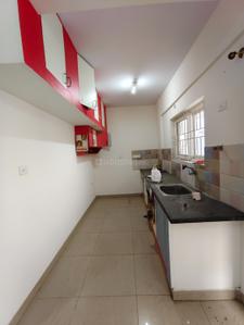 Kitchen Image of 1000 Sq.ft 1.5 BHK Apartment / Flat for rent in C V Raman Nagar Bengaluru for Rs. 33000