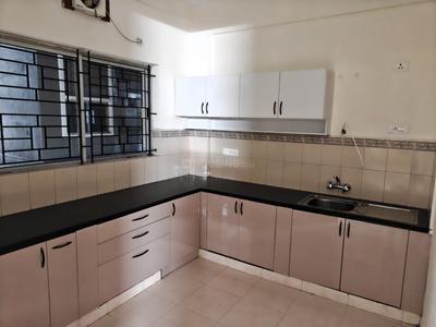 Kitchen Image of 1500 Sq.ft 3 BHK Apartment / Flat for rent in Suraj Trinity Sunrise, Sompura Bengaluru for Rs. 35500