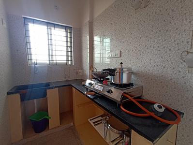 Kitchen Image of 550 Sq.ft 1 BHK Builder Floor for rent in Electronic City Bengaluru for Rs. 15000