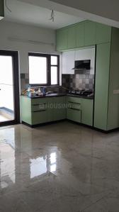 Kitchen Image of 1424 Sq.ft 3 BHK Apartment / Flat for rent in Azea Botanica, Vrindavan Yojana Lucknow for Rs. 30000