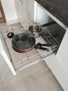 Kitchen Image of 435 Sq.ft 1 RK Studio for rent in Paramount Golfforeste Oak &amp; Pine, Surajpur Greater Noida for Rs. 15000