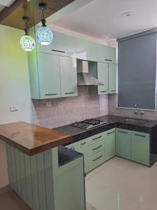 Kitchen Image of 600 Sq.ft 2 BHK Apartment / Flat for rent in Unnati Nilay, Vaishali Nagar Extension Jaipur for Rs. 7000