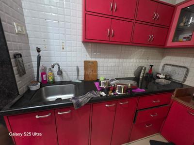 Kitchen Image of 950 Sq.ft 2 BHK Apartment / Flat for rent in Shree Ganesh Krupa, Vashi Navi Mumbai for Rs. 45000
