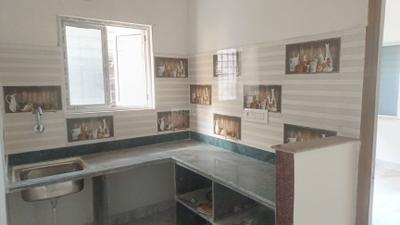 Kitchen Image of 1000 Sq.ft 2 BHK Apartment / Flat for sale in Behala Kolkata for Rs. 3500000