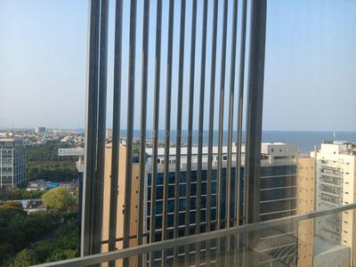 Balcony Image of 1900 Sq.ft 3 BHK Apartment / Flat for sale in Ceebros One 74, Raja Annamalai Puram Chennai for Rs. 95000000