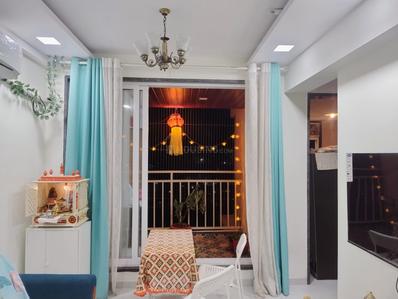 Hall Image of 680 Sq.ft 1.5 BHK Apartment / Flat for rent in Lal Gami Jade, Vashi Navi Mumbai for Rs. 54000