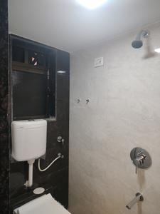 Common Bathroom Image of 750 Sq.ft 1 BHK Apartment / Flat for rent in JVM Sarvam, Kasarvadavali Thane for Rs. 16900