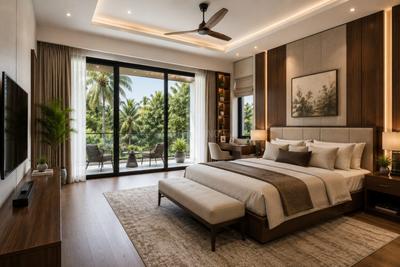 Bedroom Image of 2500 Sq.ft 3 BHK Independent House for sale in Puzhakkal Thrissur for Rs. 19500000
