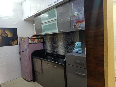 Kitchen Image of 850 Sq.ft 2 BHK Apartment / Flat for sale in Siddhi Highland Park Building 6 And 7 K23 Phase 1, Thane West Thane for Rs. 11000000