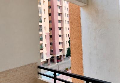 Balcony Image of 1300 Sq.ft 2 BHK Apartment / Flat for rent in Shilpa Hills Hyderabad for Rs. 38000