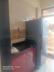 Kitchen Image of 615 Sq.ft 1 BHK Apartment / Flat for rent in Kamdhenu Gardenia, Taloja Navi Mumbai for Rs. 11000