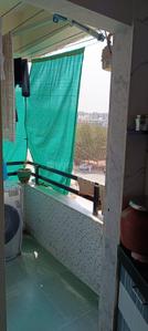 Balcony Image of 702 Sq.ft 1 BHK Apartment / Flat for rent in Kudasan Gandhinagar for Rs. 18000