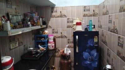 Kitchen Image of 500 Sq.ft 1 BHK Independent House for rent in Fazullaganj Lucknow for Rs. 6000