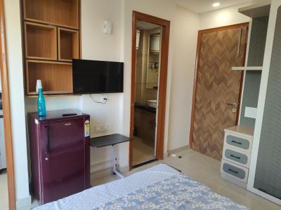 Bedroom Image of 1000 Sq.ft 1 RK Builder Floor for rent in Sector 47 Gurgaon for Rs. 25000