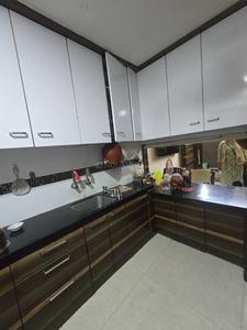 Kitchen Image of 525 Sq.ft 1 BHK Apartment / Flat for rent in Kandivali East Mumbai for Rs. 35000