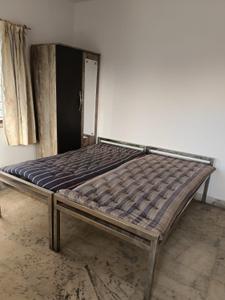 Bedroom Image of 1100 Sq.ft 3 BHK Apartment / Flat for rent in Race Course Vadodara for Rs. 20000