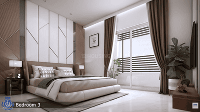 Bedroom Image of 2190 Sq.ft 3 BHK Apartment / Flat for sale in Jayabheri The Nirvana, Gachibowli Hyderabad for Rs. 25200000