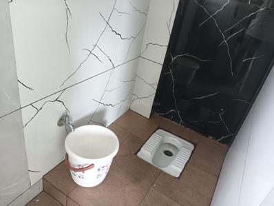 Bathroom Image of 161 Sq.ft 1 RK Builder Floor for rent in Basavanahalli Mysore for Rs. 5500