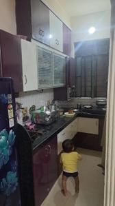 Kitchen Image of 770 Sq.ft 2 BHK Apartment / Flat for sale in Jhotwara Jaipur for Rs. 3600000