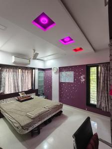 Bedroom Image of 1500 Sq.ft 3 BHK Apartment / Flat for rent in Kothrud Pune for Rs. 55000