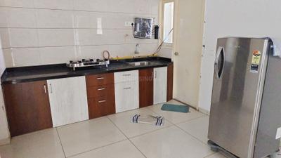 Kitchen Image of 1000 Sq.ft 3 BHK Apartment / Flat for rent in Samved Green Valley, Sargasan Gandhinagar for Rs. 30000