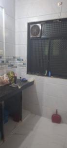 Kitchen Image of 580 Sq.ft 1 RK Independent House for rent in Airoli Navi Mumbai for Rs. 14600