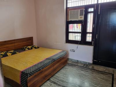 Bedroom Image of 600 Sq.ft 1 BHK Builder Floor for rent in Huda Sectors Panipat for Rs. 16000