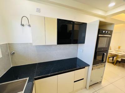Kitchen Image of 1875 Sq.ft 3 BHK Apartment / Flat for sale in The Suman Marvelous, Ramgarh Bhudda Zirakpur for Rs. 11000000