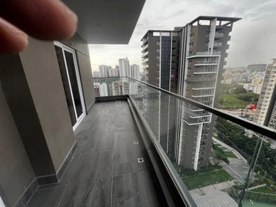 Balcony Image of 2875 Sq.ft 3 BHK Apartment / Flat for sale in Aparna Luxor Park, Kondapur Hyderabad for Rs. 40000000