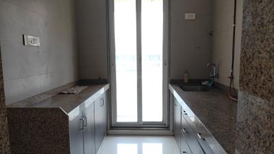 Kitchen Image of 1200 Sq.ft 2 BHK Apartment / Flat for rent in Shagun White Woods, Ulwe Navi Mumbai for Rs. 40000