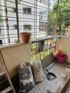 Balcony Image of 675 Sq.ft 1 BHK Independent House for rent in Erandwane Pune for Rs. 35000