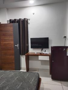 Bedroom Image of 350 Sq.ft 1 RK Studio for rent in Vijay Nagar Indore for Rs. 13999