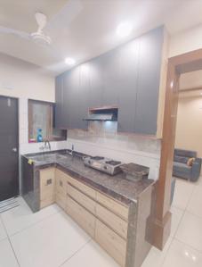 Kitchen Image of 1200 Sq.ft 3 BHK Apartment / Flat for rent in Sevasi Vadodara for Rs. 25000