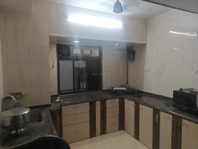 Kitchen Image of 1400 Sq.ft 2 BHK Apartment / Flat for rent in Sea Breeze Palm, Sector 16 A Navi Mumbai for Rs. 75000
