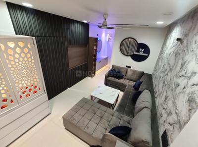 Bedroom Image of 1200 Sq.ft 2 BHK Apartment / Flat for rent in Mirchandani Shalimar Palms, Greater Brajeshwari Indore for Rs. 25000