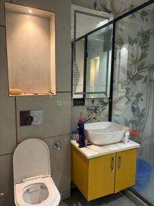 Bathroom Image of 1800 Sq.ft 3 BHK Builder Floor for rent in Sector 105 Noida for Rs. 60000