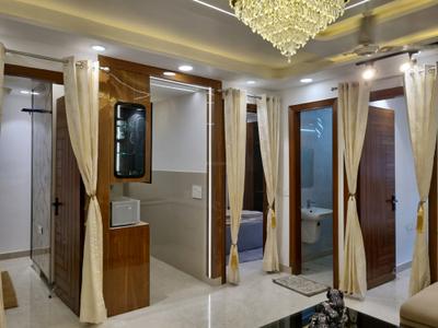 Living Room Image of 810 Sq.ft 3 BHK Apartment / Flat for sale in Dwarka Mor New Delhi for Rs. 5500000