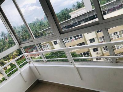 Balcony Image of 1495 Sq.ft 3 BHK Apartment / Flat for sale in Kulashekara Mangalore for Rs. 7500000