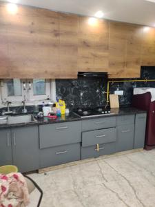 Kitchen Image of 900 Sq.ft 2 BHK Builder Floor for rent in Ramesh Nagar New Delhi for Rs. 30000
