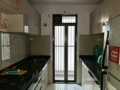 Kitchen Image of 568 Sq.ft 1 BHK Apartment / Flat for rent in Runwal My City Phase II Cluster 05 Part I, Dombivli East Thane for Rs. 10999