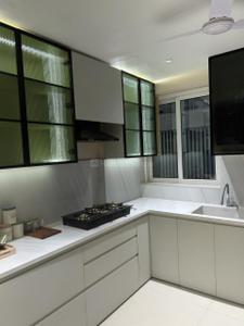 Kitchen Image of 1350 Sq.ft 3 BHK Apartment / Flat for sale in Swastik East 12, Shankar Nagar Raipur for Rs. 7894180