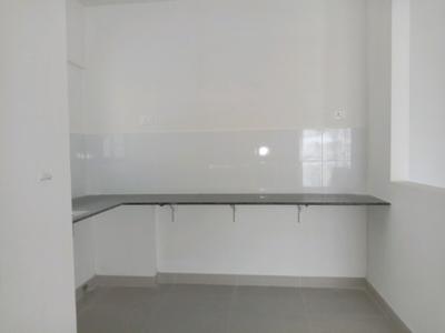 Kitchen Image of 690 Sq.ft 3 BHK Apartment / Flat for sale in Shapoorji Pallonji Shukhobrishti, New Town Kolkata for Rs. 5400000