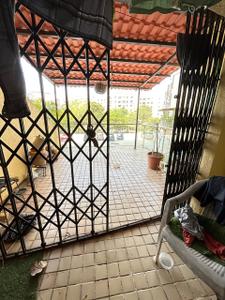 Balcony Image of 550 Sq.ft 1 BHK Apartment / Flat for sale in Gagangiri Om Gagangiri Laxman Tower, Dahisar West Mumbai for Rs. 12500000