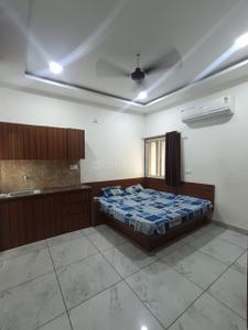 Bedroom Image of 350 Sq.ft 1 RK Studio for rent in Vijay Nagar Indore for Rs. 15599