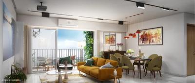 Hall Image of 1653 Sq.ft 3 BHK Apartment / Flat for sale in Mahindra Eden by Mahindra Lifespaces, Vajarahalli Bengaluru for Rs. 28000000
