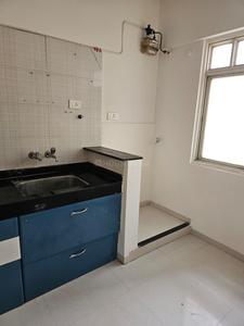 Kitchen Image of 789 Sq.ft 1 BHK Apartment / Flat for rent in Mainland Valencia, Wagholi Pune for Rs. 16000